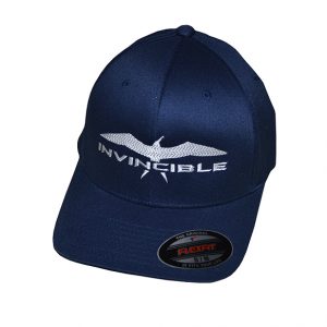 Invincible Boats Flexfit Hat Navy-Front